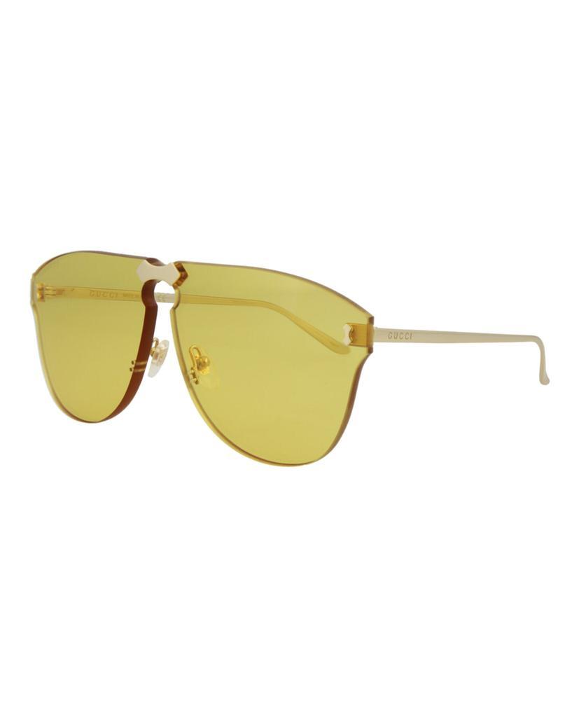 商品Gucci|Aviator Metal Sunglasses,价格¥733,第4张图片详细描述