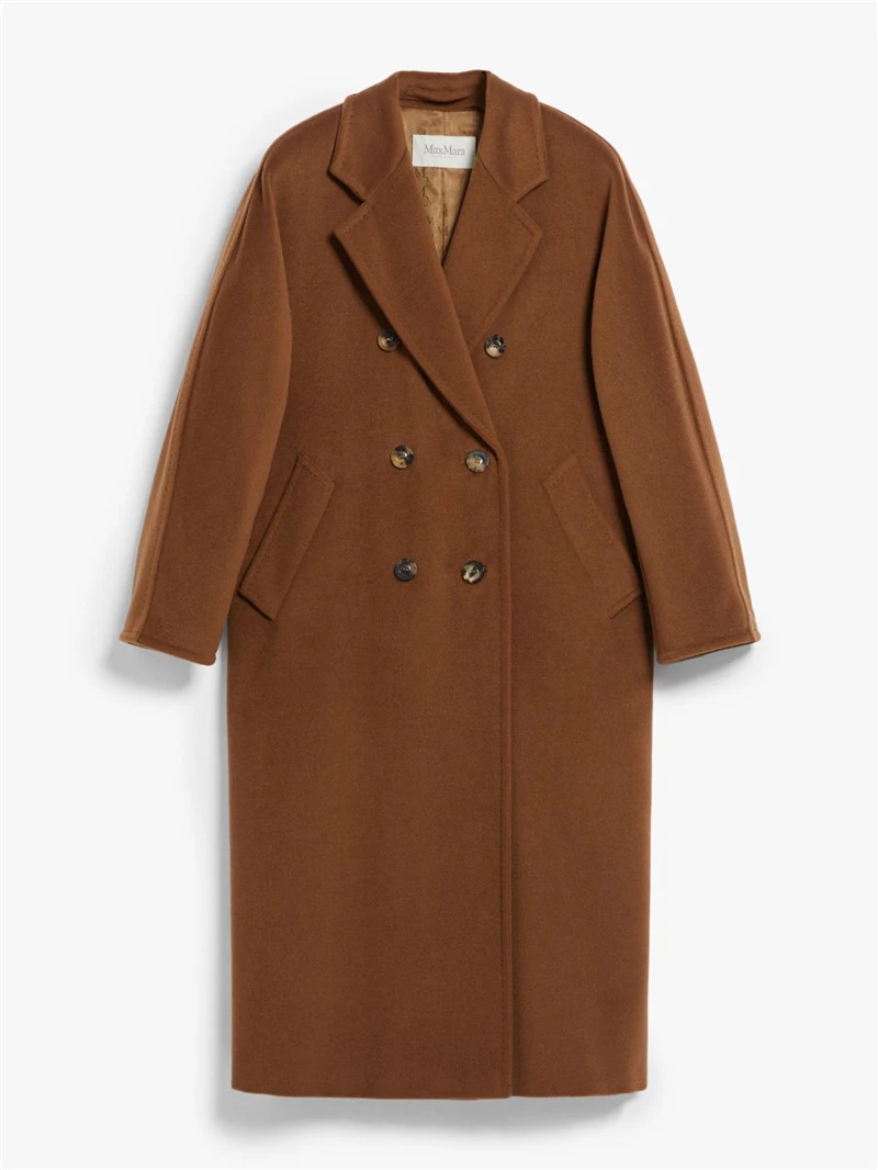 商品Max Mara|MaxMara 经典款羊毛双排扣101801大衣外套 MADAME 1018014106,价格¥26121,第1张图片