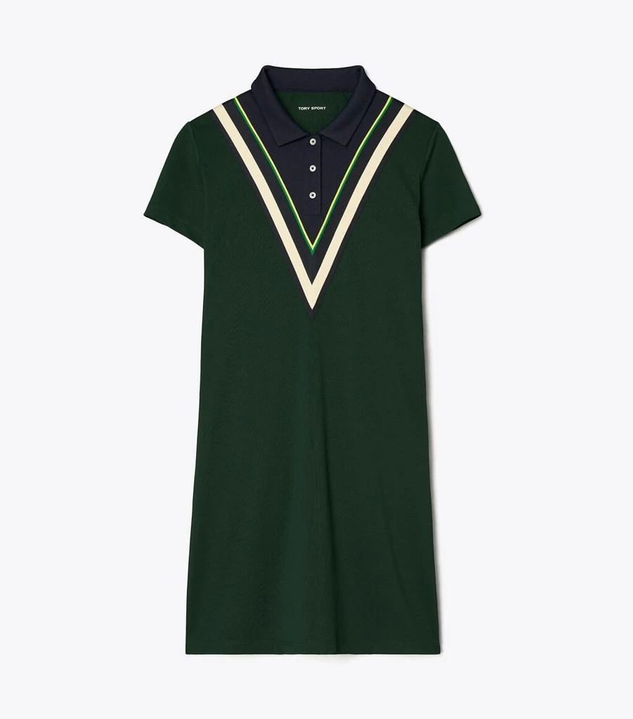 商品Tory Burch|Chevron Polo Dress,价格¥817,第1张图片