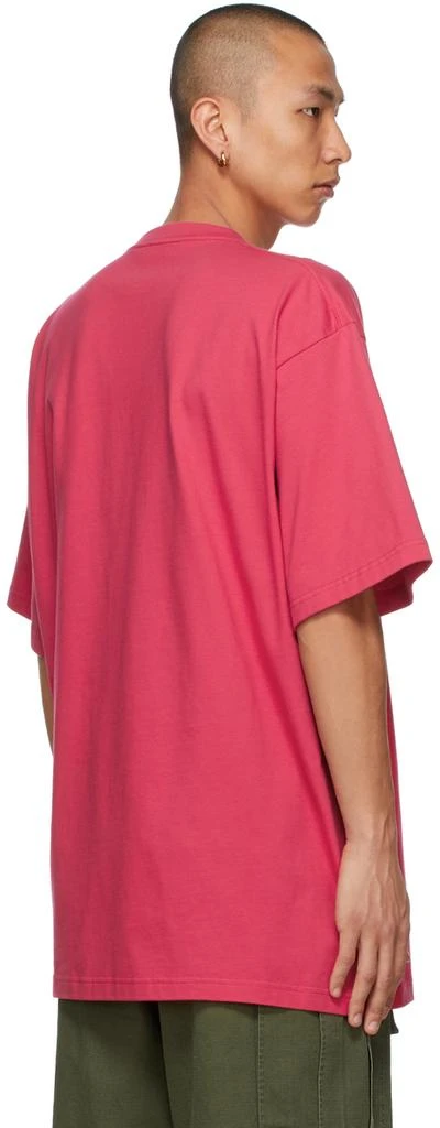 商品Balenciaga|Red 'Your Logo Here' Boxy T-Shirt,价格¥2812,第3张图片详细描述