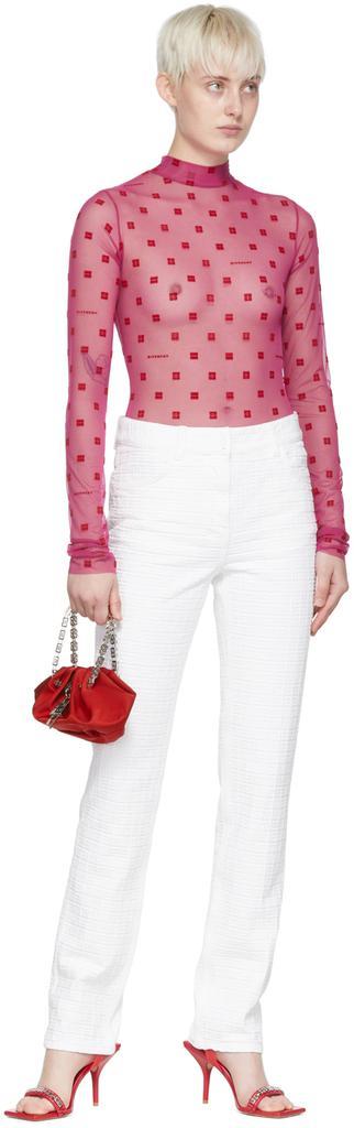 商品Givenchy|Red Mini Kenny Bag,价格¥13019,第6张图片详细描述