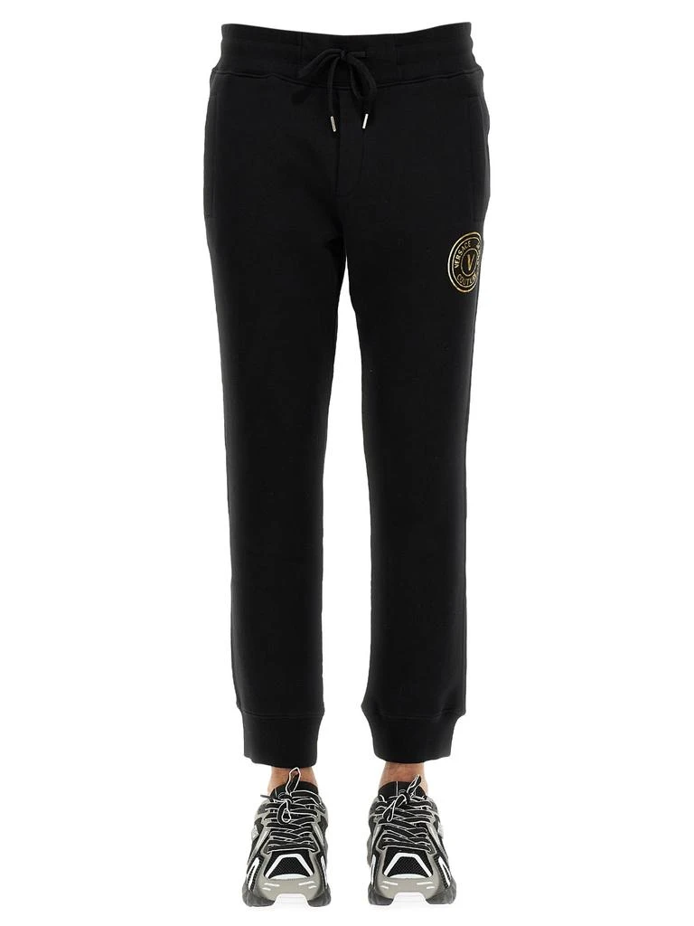 商品Versace|Versace Jeans Couture Sports Pants With V-emblem,价格¥1666,第1张图片