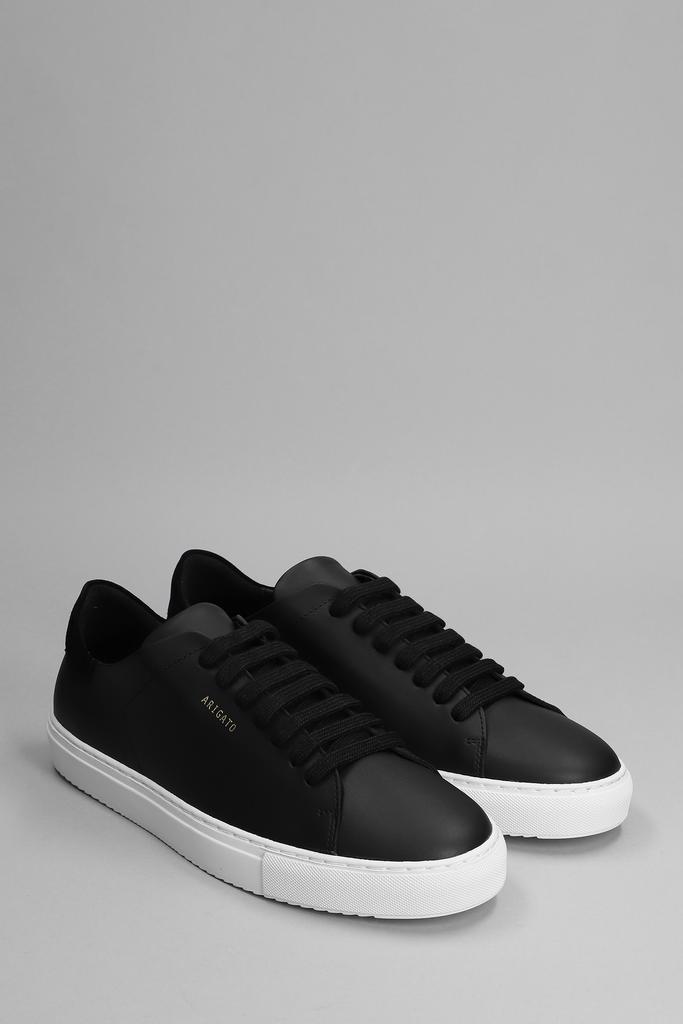 Axel Arigato Clean 90 Sneakers In Black Suede And Leather商品第2张图片规格展示
