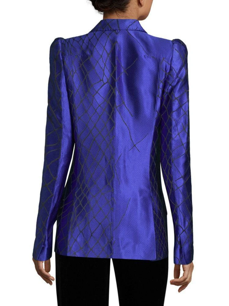 商品Haider Ackermann|Structured Silk Blend Jacket,价格¥21495,第2张图片详细描述
