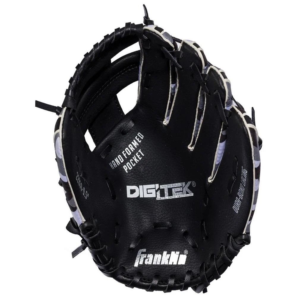 商品Franklin|9.5" Rtp Teeball Performance Glove Black/White-Left Handed Thrower,价格¥141,第1张图片