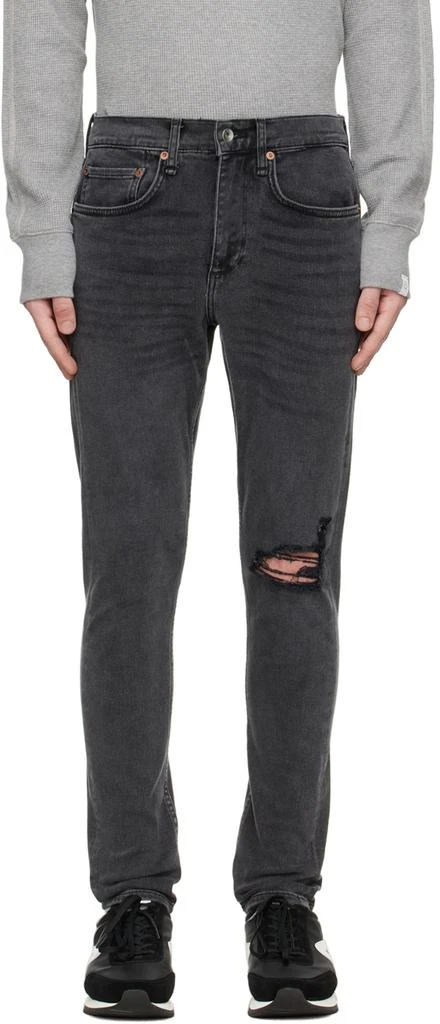 商品Rag & Bone|Black Fit 1 Jeans,价格¥1251,第1张图片