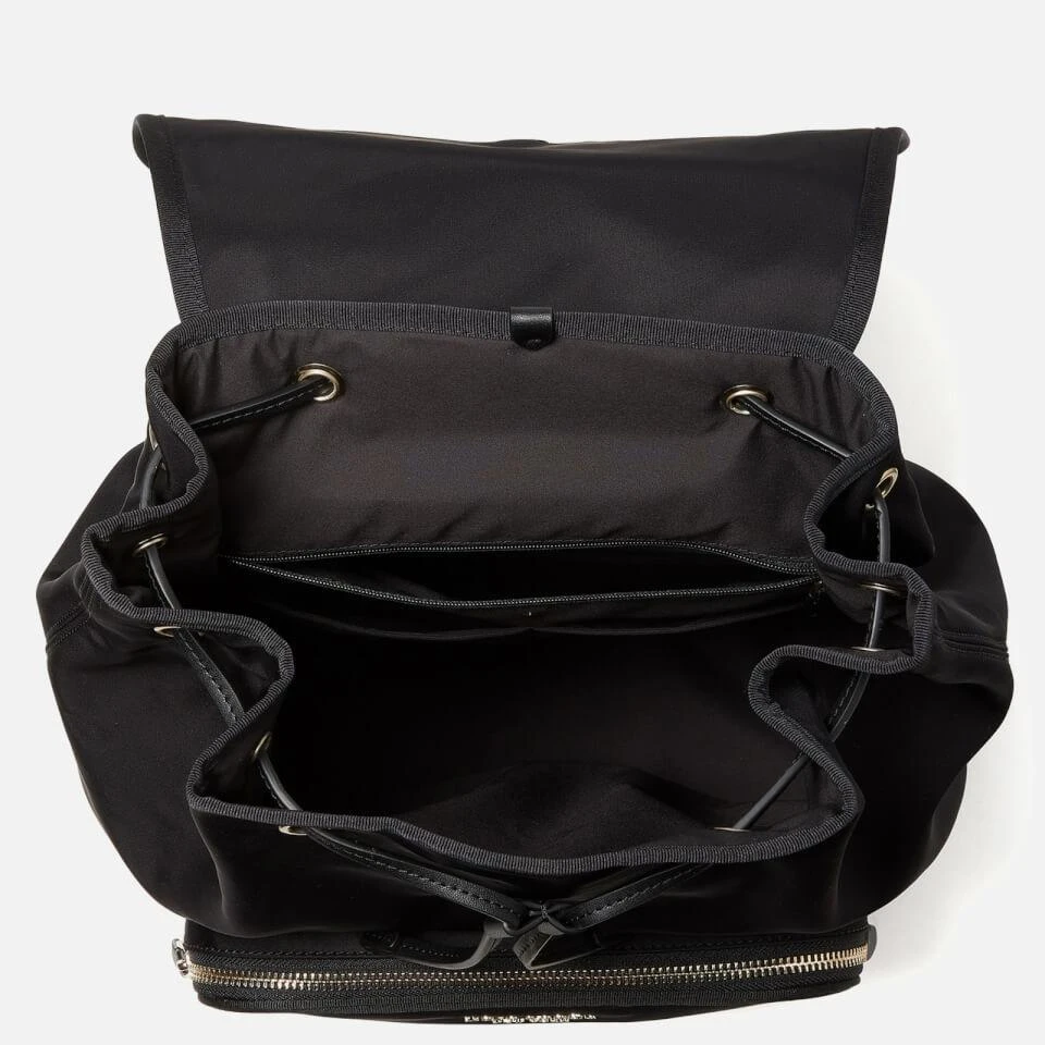 商品Kate Spade|Kate Spade New York Women's Sam Flap Backpack - Black,价格¥1839,第5张图片详细描述