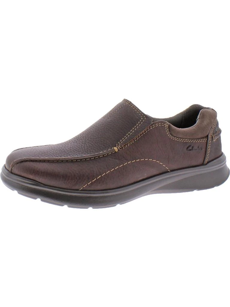 商品Clarks|Cotrell Step Mens Leather Pebbled Loafers,价格¥427,第1张图片详细描述