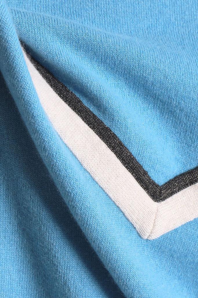 商品Brunello Cucinelli|Bead-embellished striped cashmere sweater,价格¥5985,第6张图片详细描述