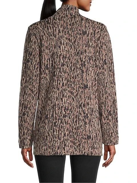 商品NIC+ZOE|Bark Printed Open-Front Blazer,价格¥1321,第5张图片详细描述