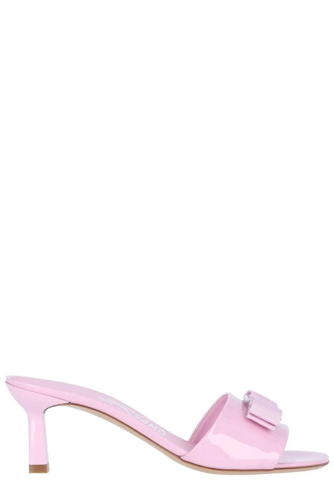 商品Salvatore Ferragamo|Salvatore Ferragamo Viva Bow Slip-On Mules,价格¥3534,第1张图片