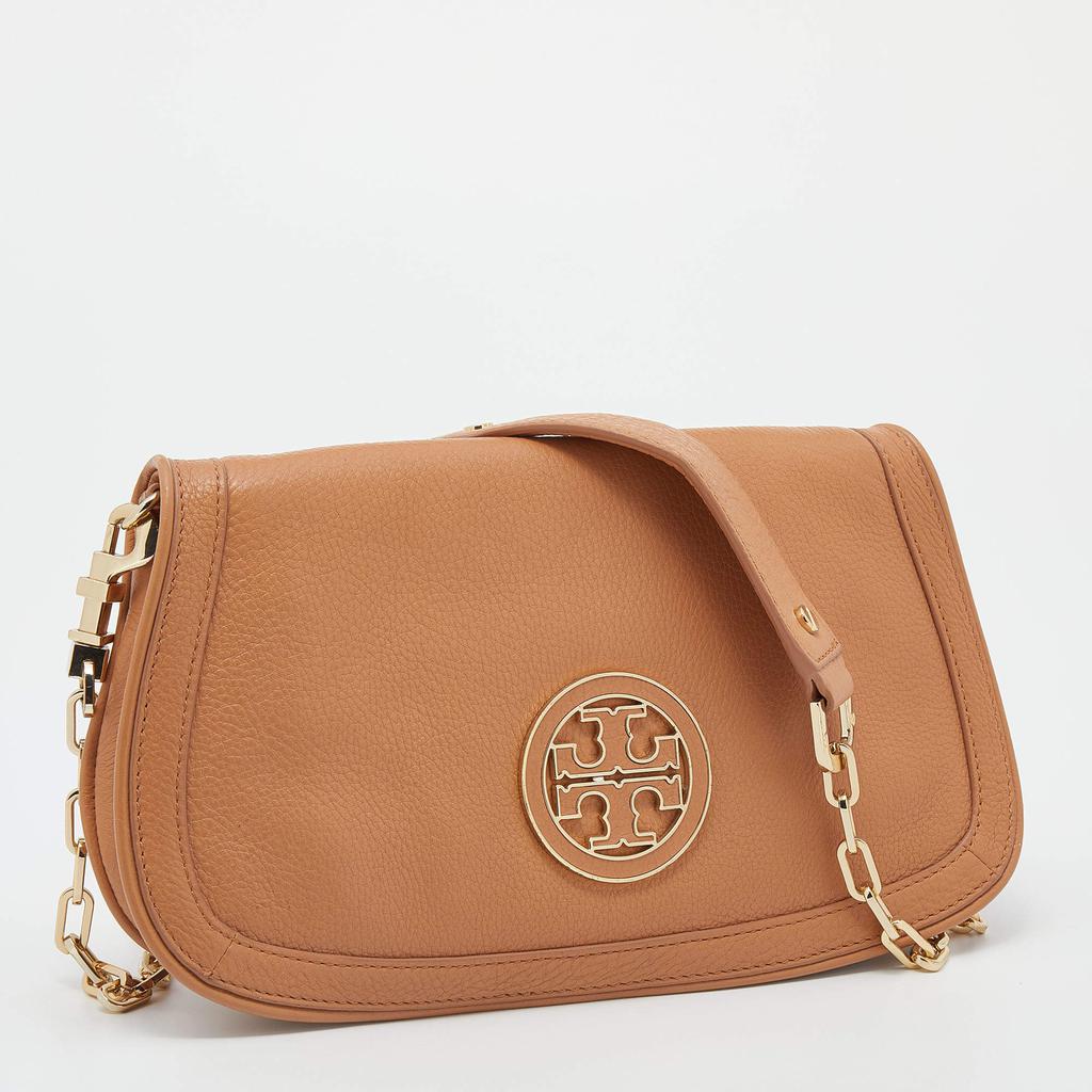 Tory Burch Tan Leather Amanda Crossbody Bag商品第3张图片规格展示