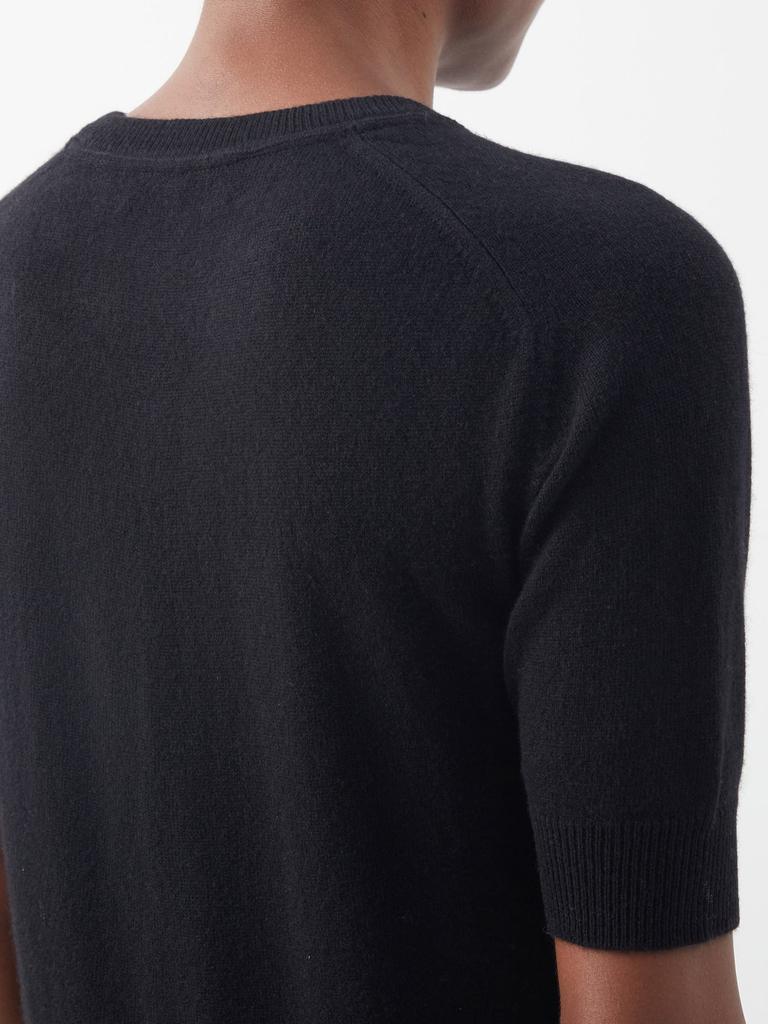 Kenza short-sleeved cashmere sweater商品第4张图片规格展示