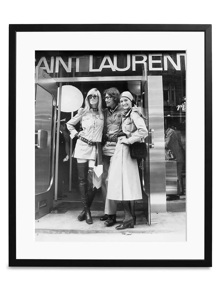 商品Sonic Editions|Yves Saint Laurent, Betty Catroux & Loulou de la Falaise Art Print,价格¥2091,第1张图片