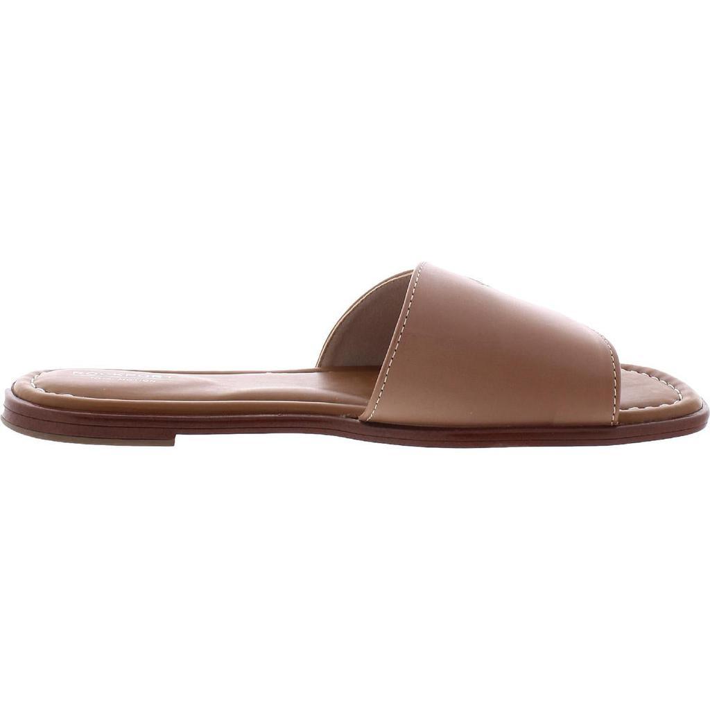 商品Rockport|Rockport Womens Zadie Leather Flat Slide Sandals,价格¥206,第4张图片详细描述