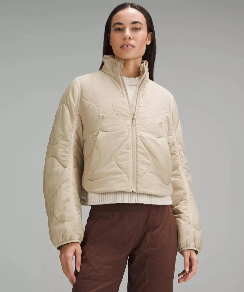 商品Lululemon|Quilted Light Insulation Cropped Jacket,价格¥826,第1张图片