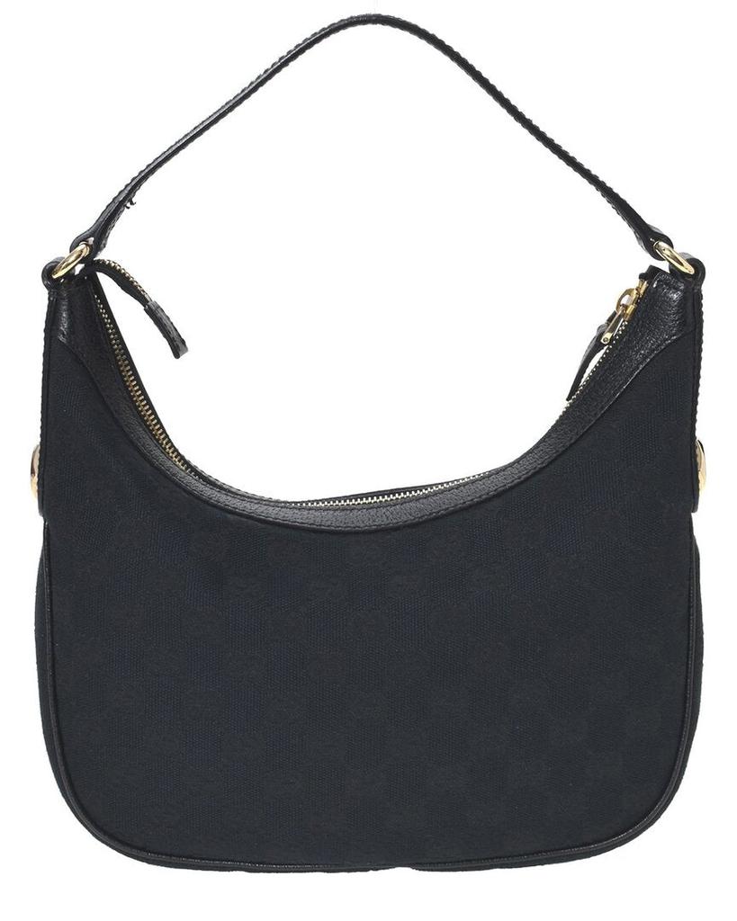 Gucci Black GG Canvas Charmy Hobo Bag (Authentic Pre-Owned)商品第3张图片规格展示