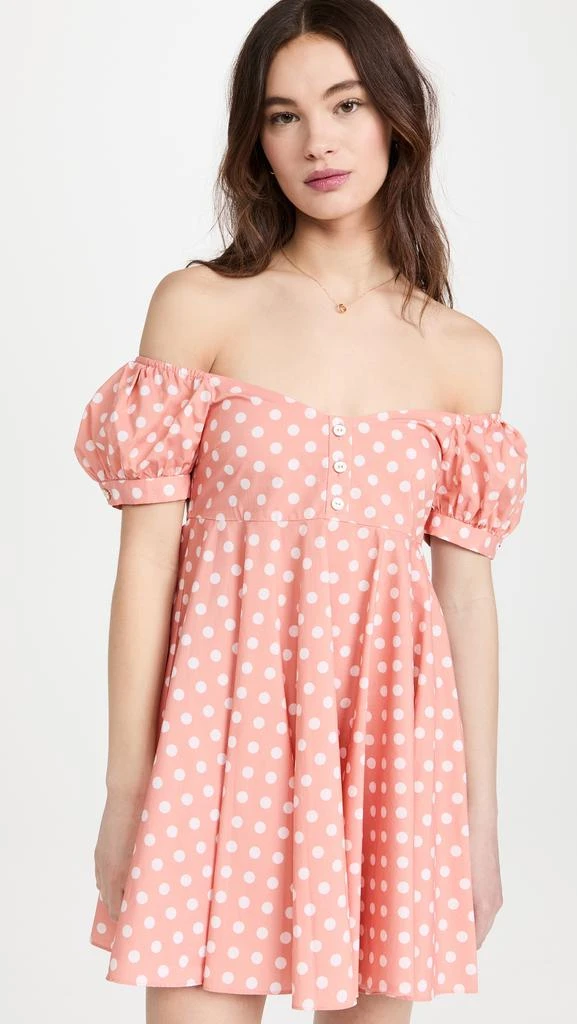 商品CAROLINE CONSTAS|CAROLINE CONSTAS Dina 迷你连衣裙,价格¥735,第2张图片详细描述