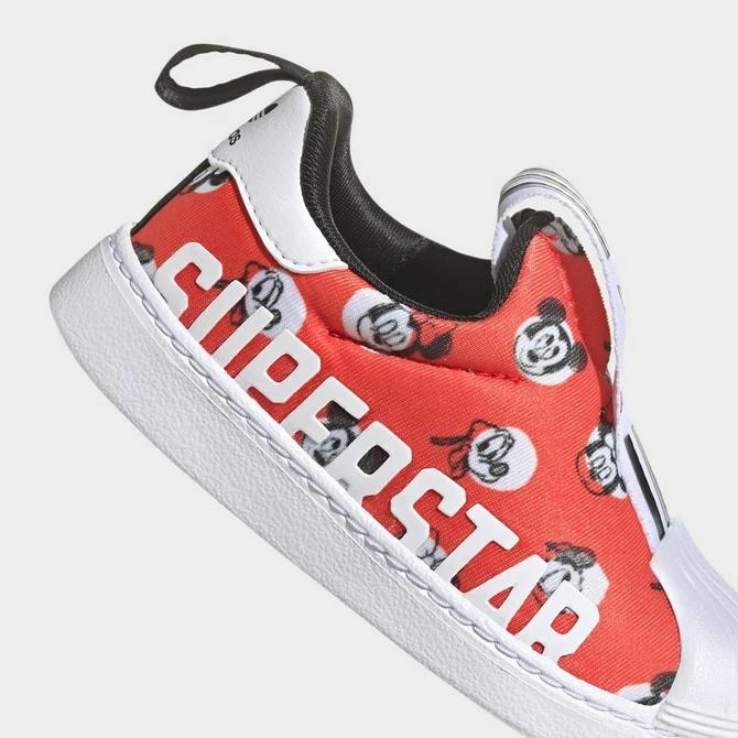 商品Adidas|Kids' Toddler adidas Originals x Disney Superstar 360 X Slip-On Casual Shoes,价格¥371,第3张图片详细描述