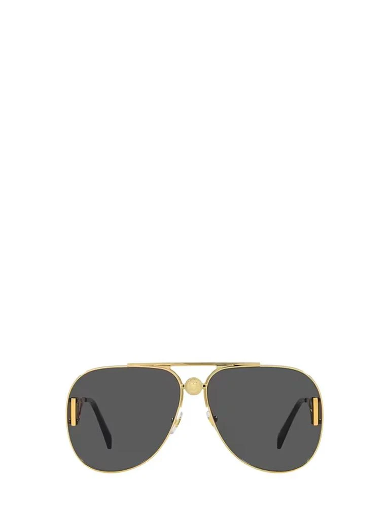 商品Versace|Versace Eyewear Aviator Frame Sunglasses,价格¥1587,第1张图片