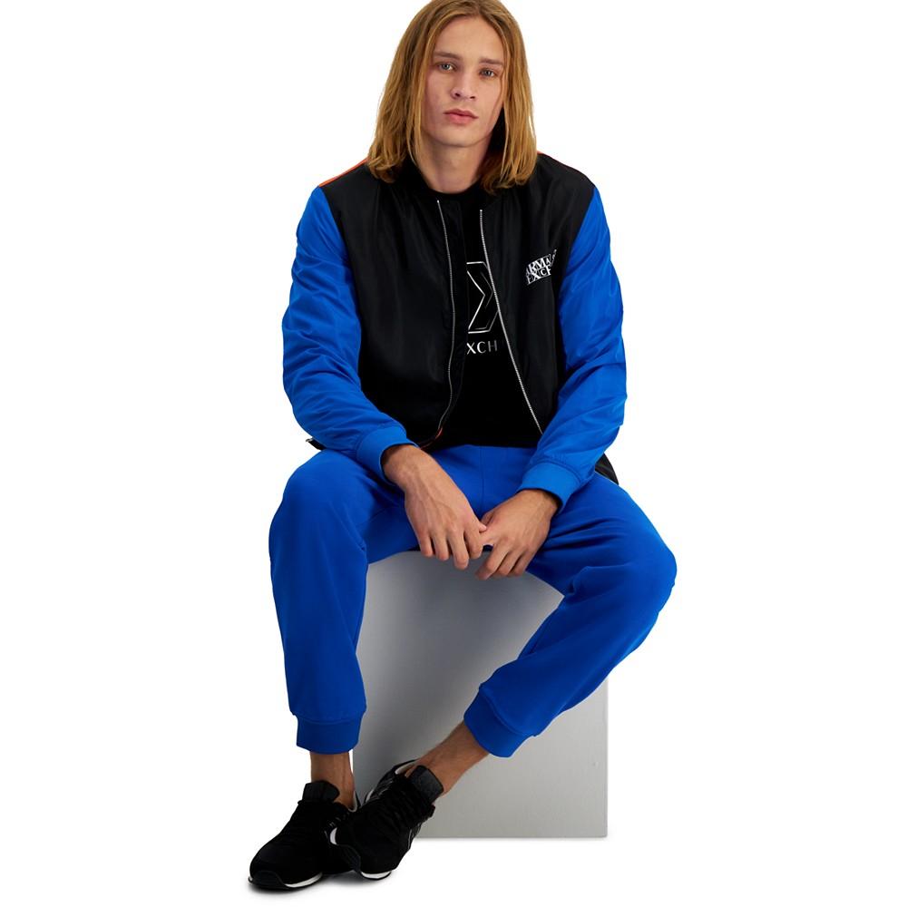 Men's Exclusive Drawstring Logo Jogger Pants, Created for Macy's商品第3张图片规格展示