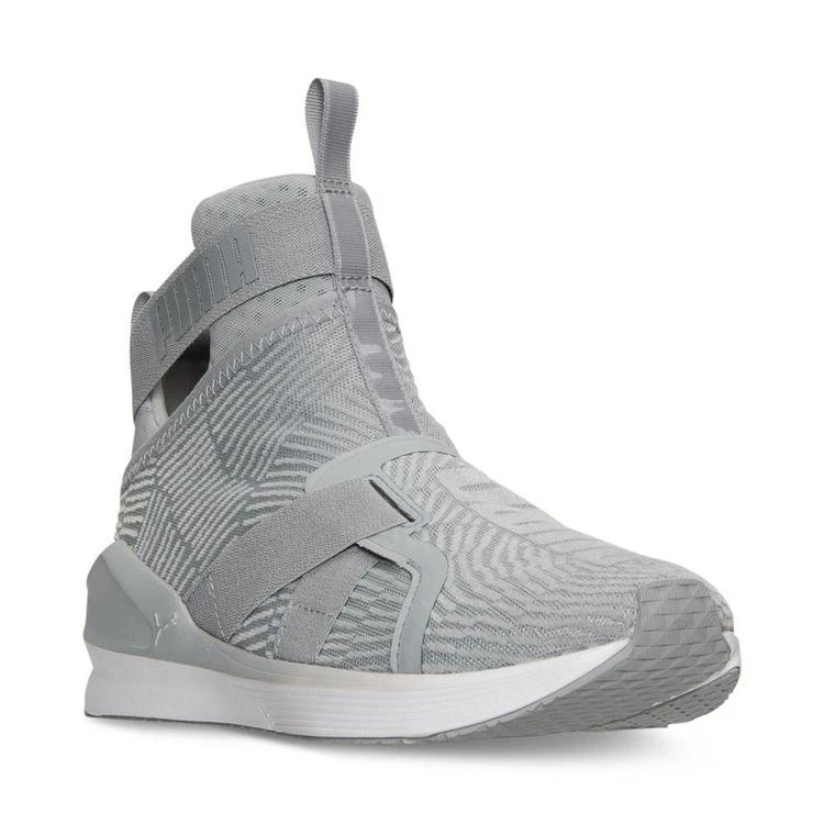 商品Puma|女款 Fierce 皮革植绒休闲运动鞋,价格¥278,第1张图片