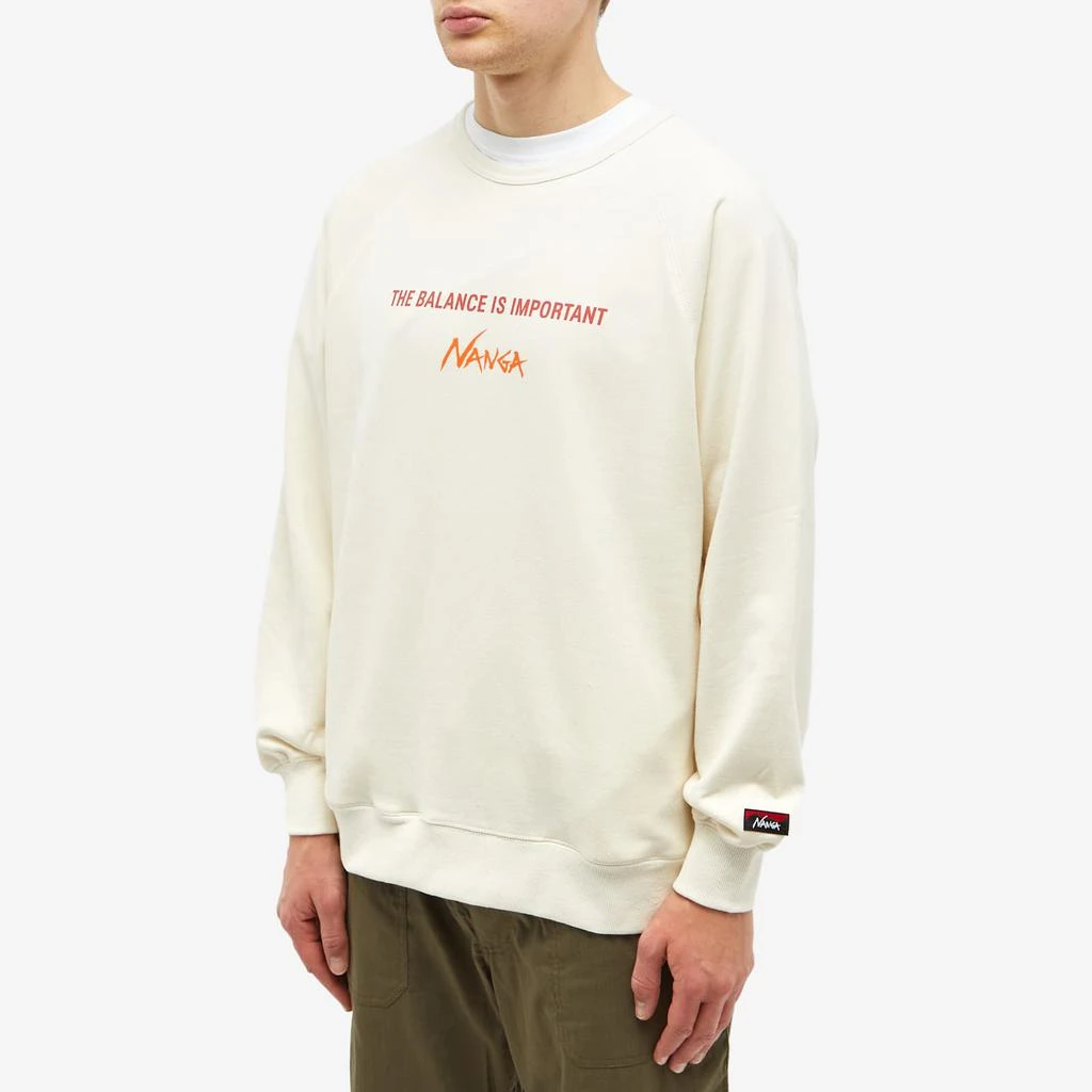 商品NANGA|NANGA Eco Hybrid Crew Sweat,价格¥464,第2张图片详细描述