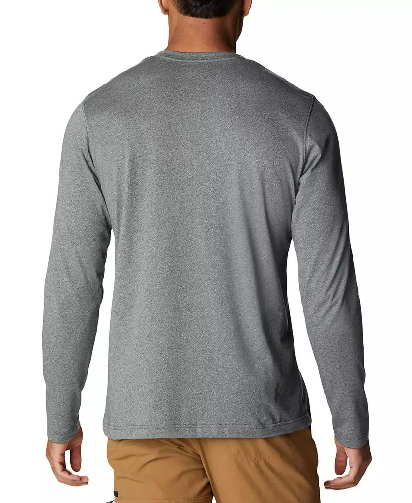 商品Columbia|Men's Thistletown Hills Logo Graphic Long-Sleeve Tech Henley,价格¥183,第3张图片详细描述