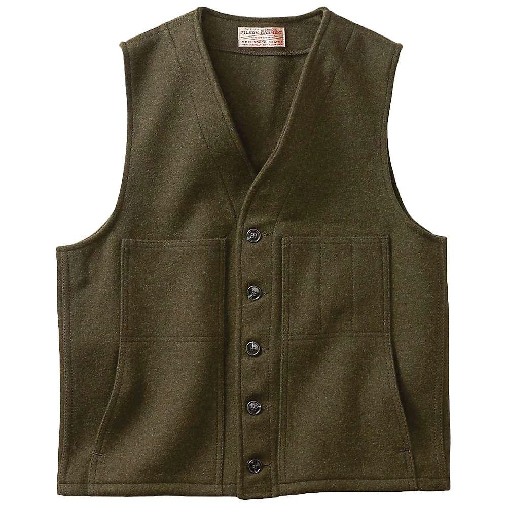 商品Filson|Filson Men's Mackinaw Wool Vest,价格¥1857,第1张图片