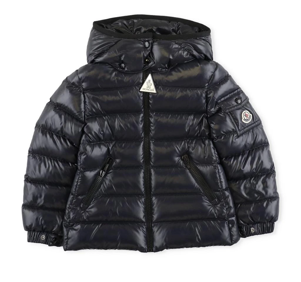 商品Moncler|Moncler Enfant Logo Patch Hooded Down Jacket,价格¥4196,第1张图片