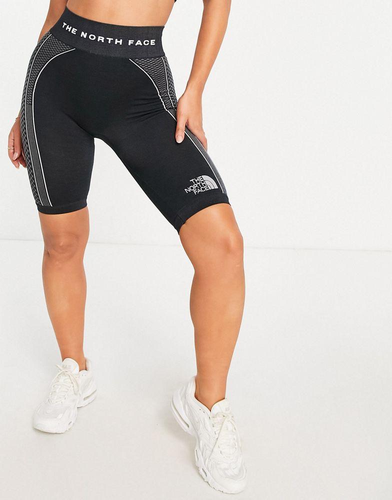 The North Face Training Base Layer leggings in black商品第1张图片规格展示