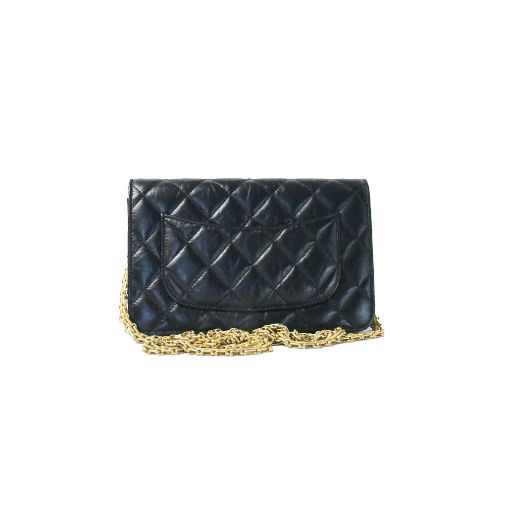 商品Chanel|Chanel 2.55 Calfskin Gold HW Wallet on Chain,价格¥27842,第3张图片详细描述