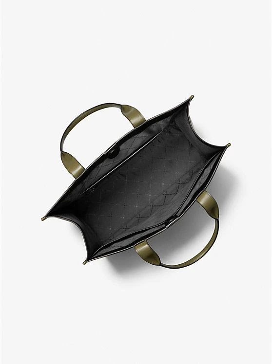 商品Michael Kors|Cooper Logo Embossed Faux Pebbled Leather Tote Bag,价格¥1417,第2张图片详细描述