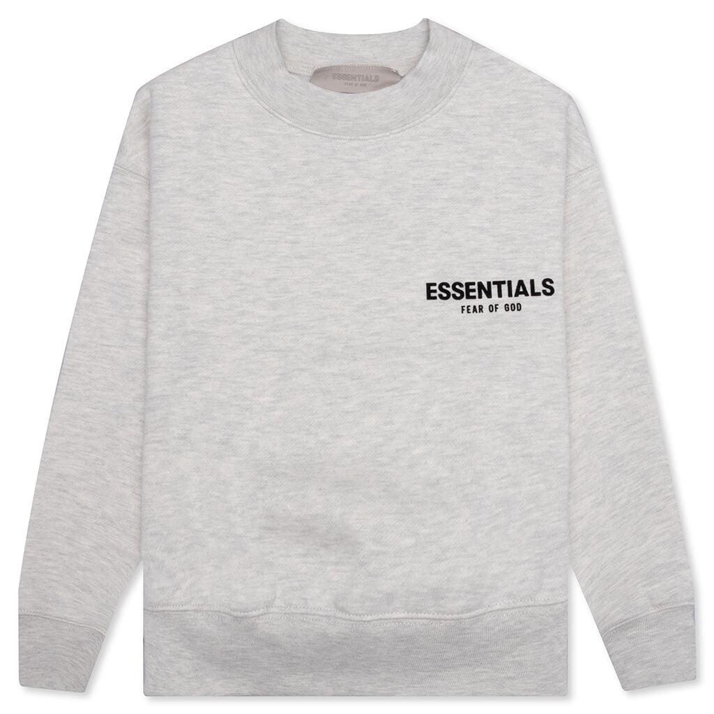 Fear of God Essentials Kid's Core Crewneck - Light Oatmeal商品第2张图片规格展示