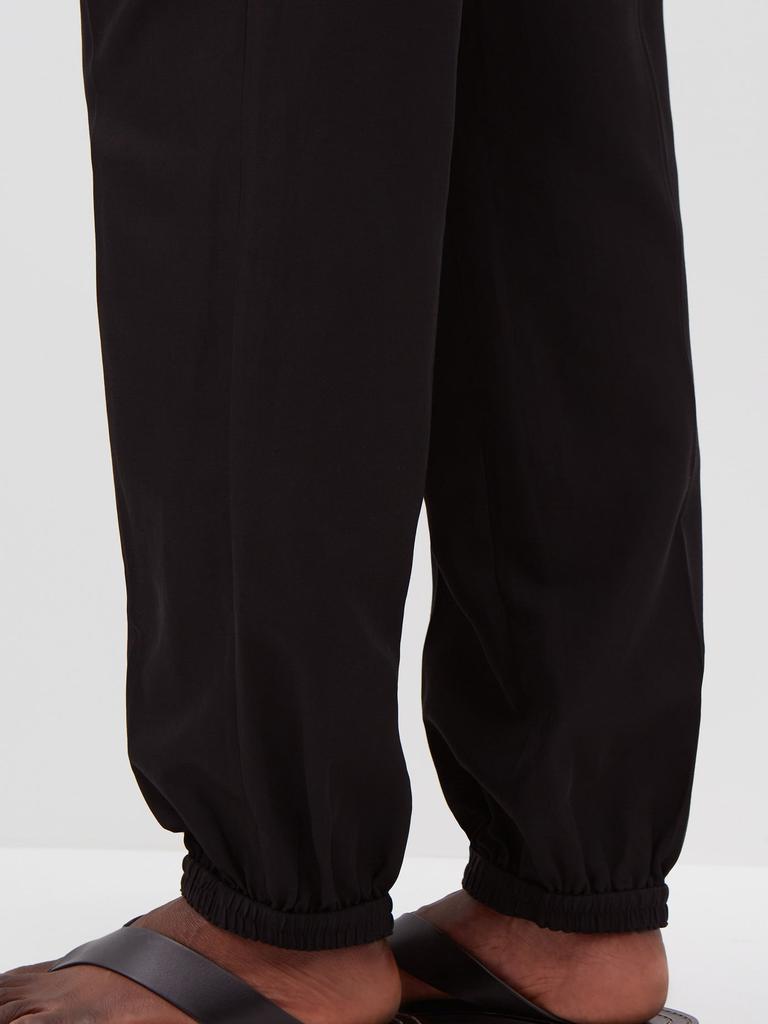 商品Joseph|Taio silk and cotton-blend relaxed trousers,价格¥3173,第6张图片详细描述