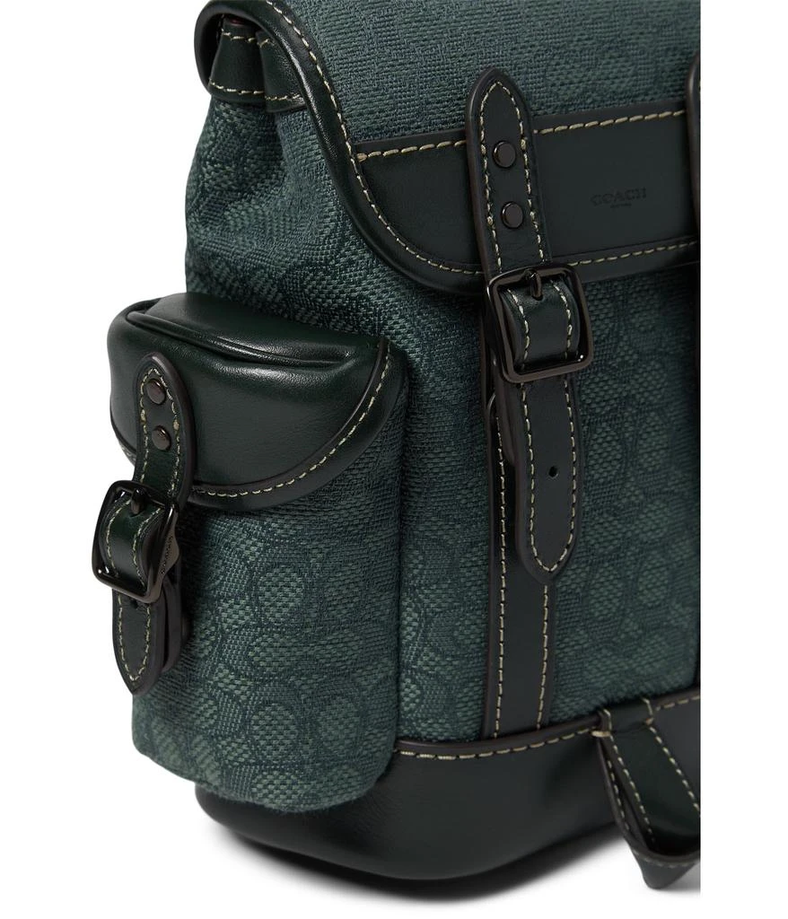 商品Coach|Hitch Backpack 13 in Micro Signature Jacquard,价格¥2894,第4张图片详细描述