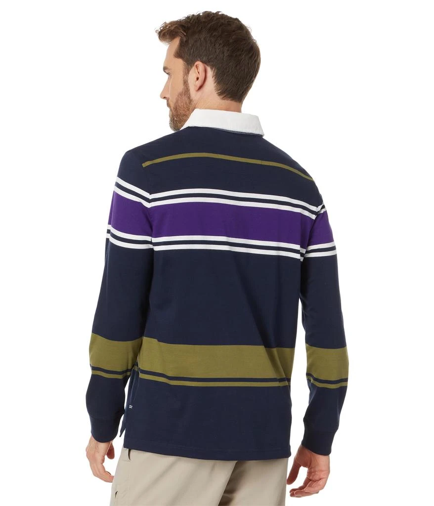 商品Nautica|Long Sleeve Rugby Polo Shirt,价格¥637,第2张图片详细描述