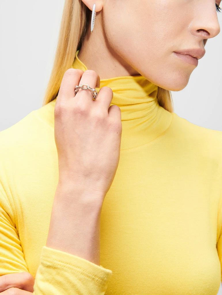 商品Walters Faith|Saxon Double Diamond Large Chain Link Ring,价格¥22950,第2张图片详细描述
