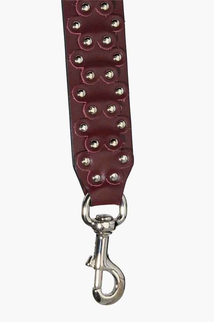 商品RED Valentino|Flower Puzzle studded laser-cut leather bag strap,价格¥448,第3张图片详细描述