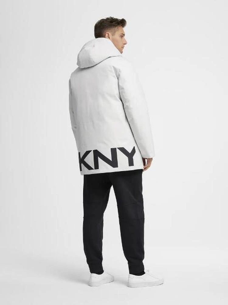 商品DKNY|Back Logo Hooded Parka,价格¥451,第3张图片详细描述