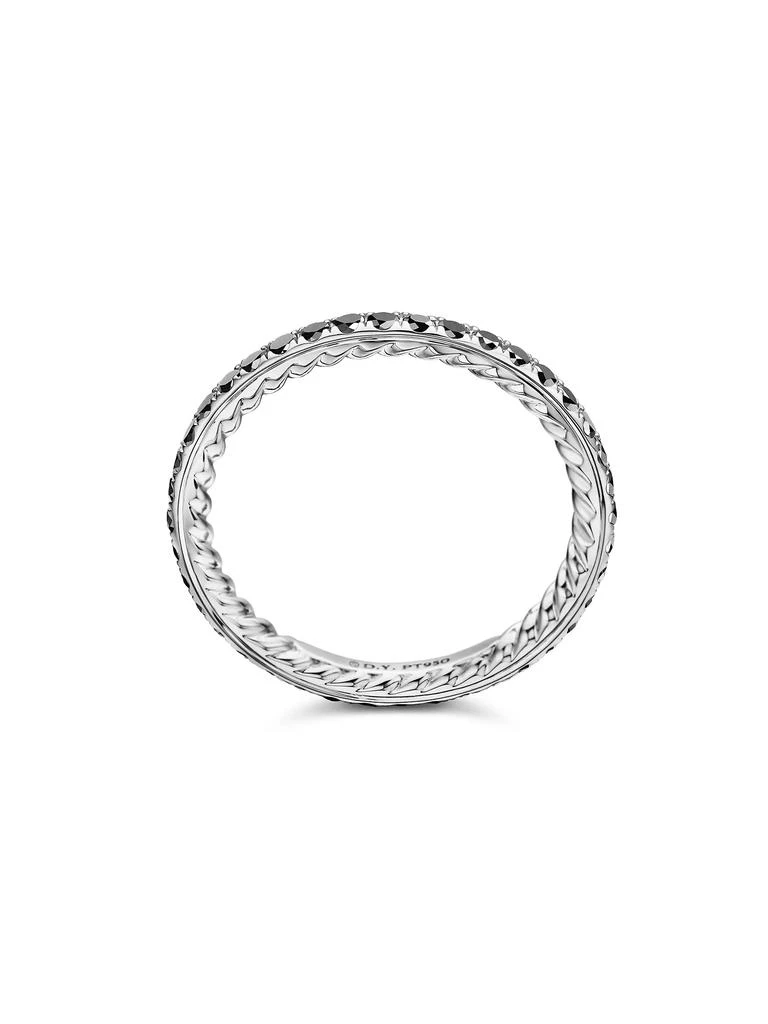 商品David Yurman|DY Eden Band Ring in Platinum,价格¥20982,第4张图片详细描述