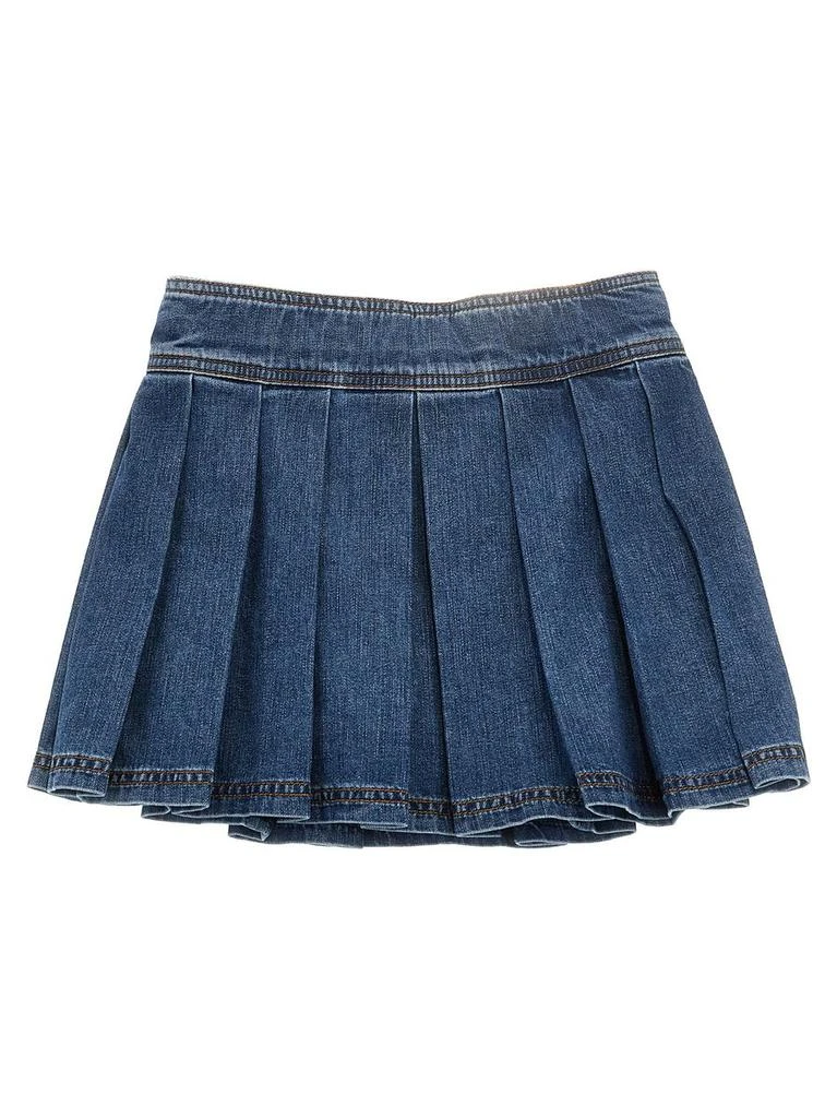 商品Versace|Versace Kids 'Medusa' Denim Skirt,价格¥2618,第2张图片详细描述