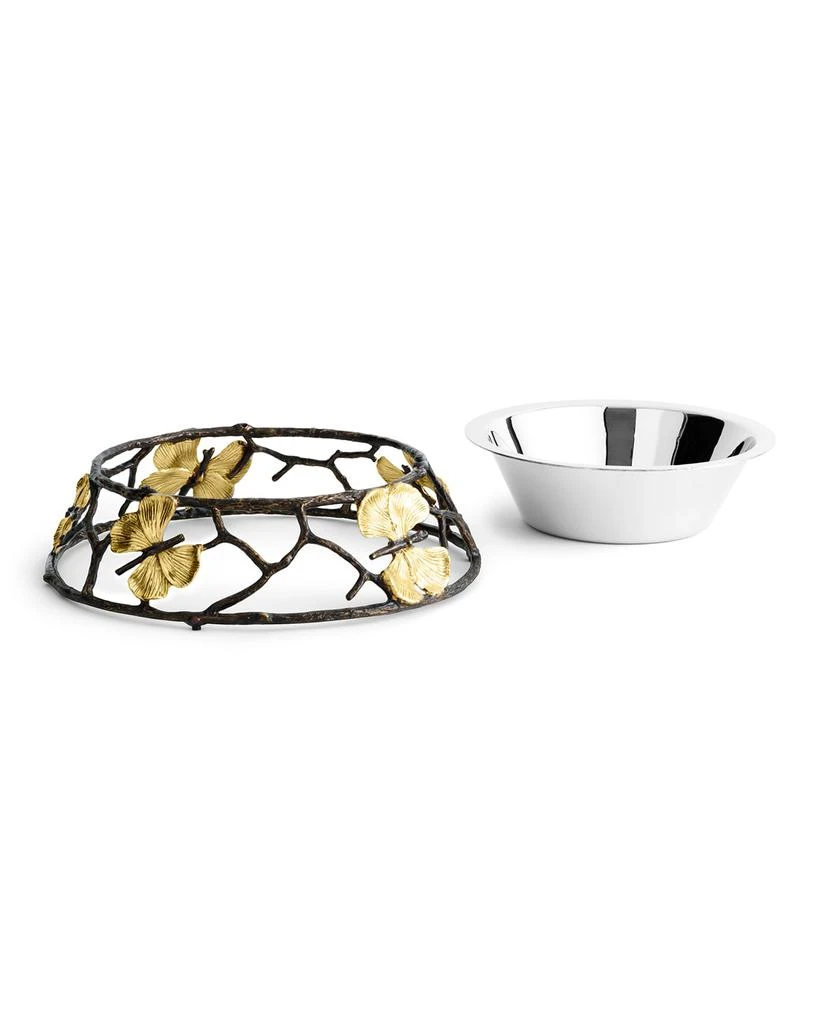 商品Michael Aram|Butterfly Ginkgo Large Dog Bowl,价格¥1446,第3张图片详细描述