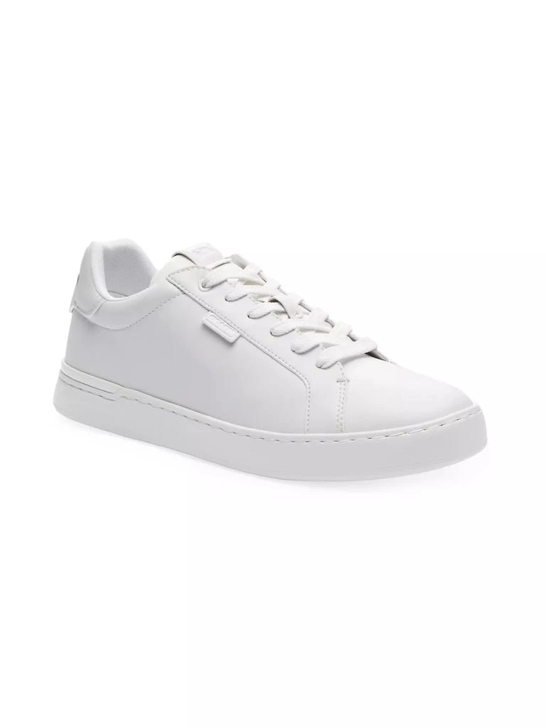 商品Coach|Leather Low-Top Sneakers,价格¥664,第2张图片详细描述