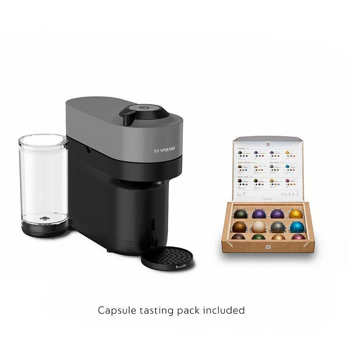 商品Nespresso|Vertuo Pop+ Coffee and Espresso Maker by Breville in Grey,价格¥972,第4张图片详细描述