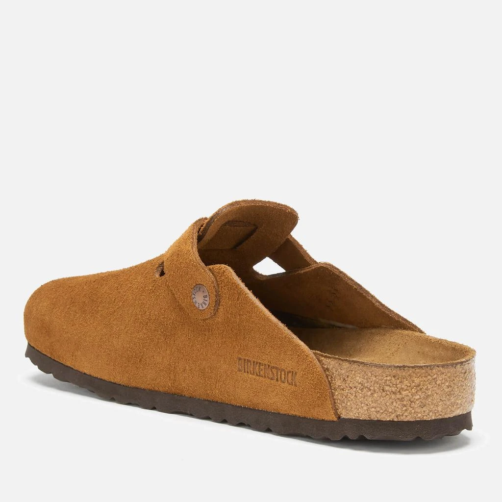 商品Birkenstock|Men's Boston Suede Mules,价格¥942,第2张图片详细描述
