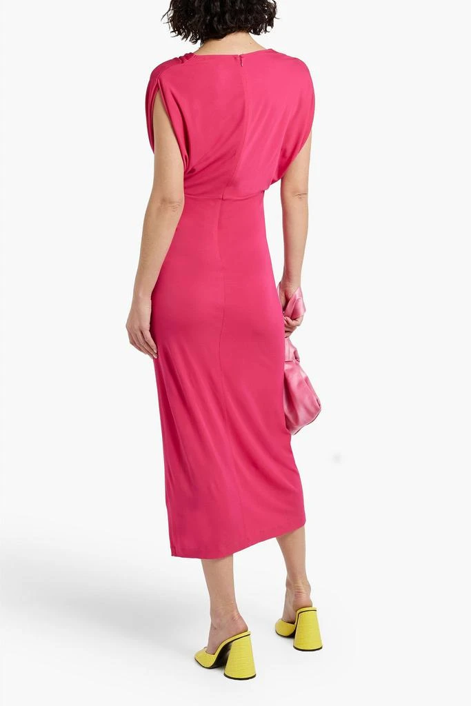 商品Diane von Furstenberg|Williams wrap-effect stretch-jersey midi dress,价格¥1342,第3张图片详细描述