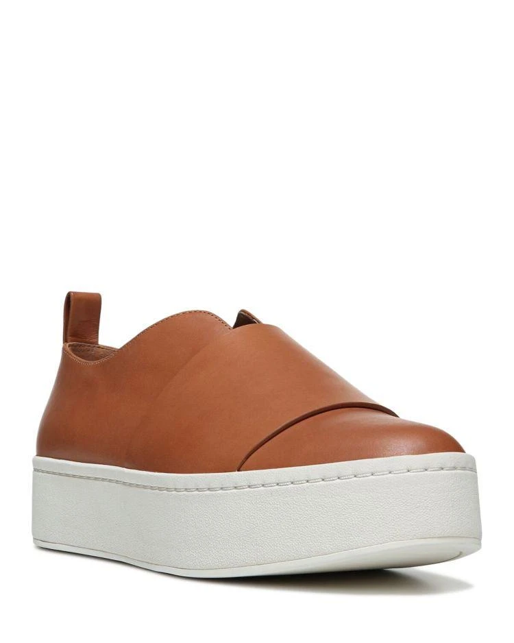 商品Vince|Women's Wallace Leather Platform Sneaker,价格¥1497,第1张图片