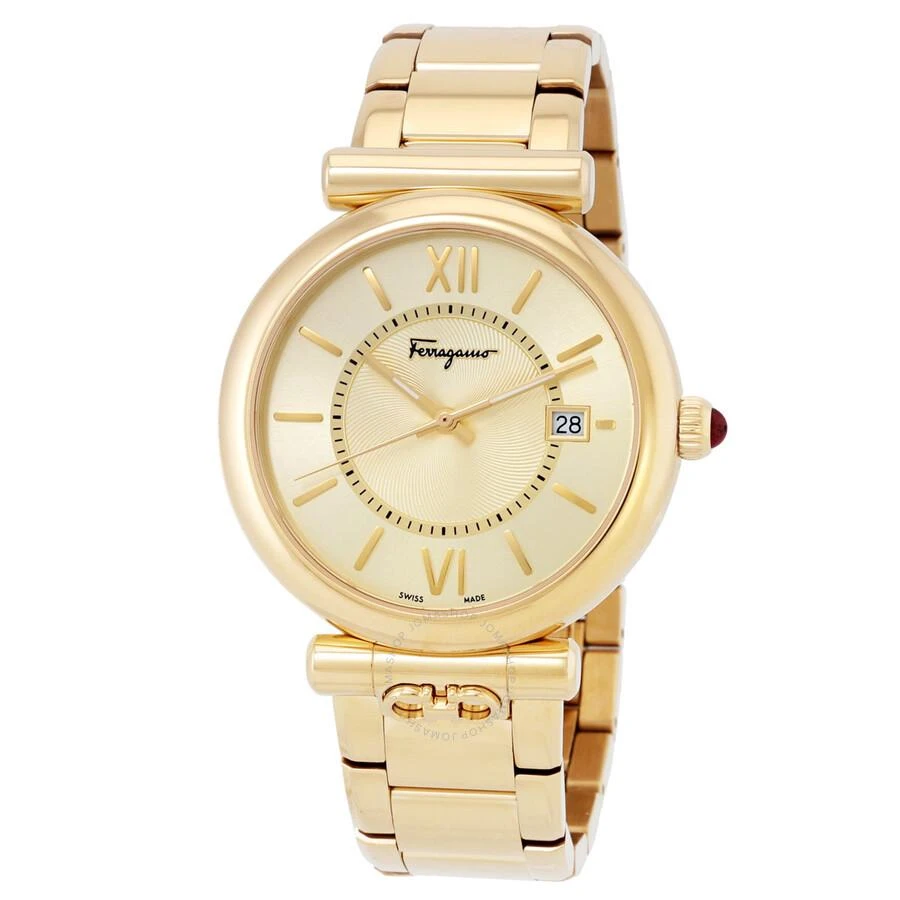 商品Salvatore Ferragamo|Ora Quartz Silver Dial Ladies Watch SFUB00621,价格¥2214,第1张图片