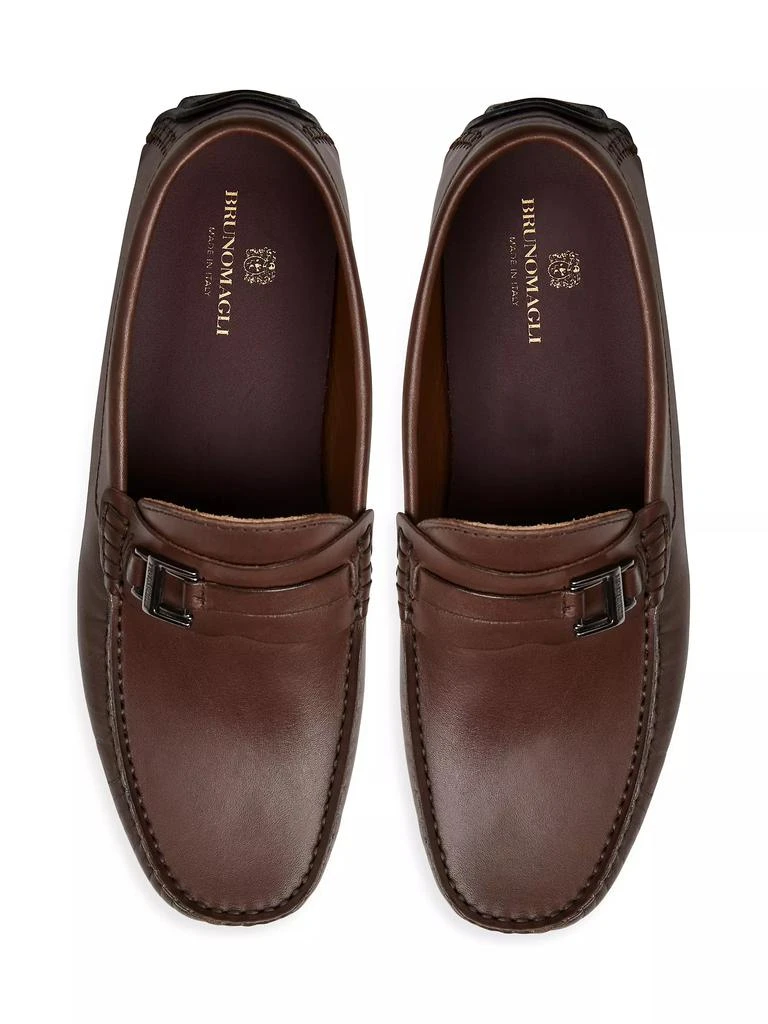 商品Bruno Magli|Xanto Leather Loafers,价格¥1857,第4张图片详细描述